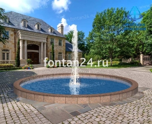 Уличный фонтан "Живой цветок" ø=7 м