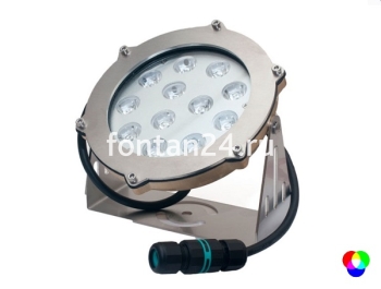 Ocean LED 12 диодов, 30°, 36Вт, 24V.DC-RGB