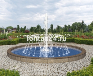 Фонтан для города "Цветок" ø=6,5 м