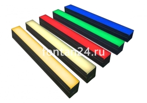 Встраиваемый LED-светильник (RGB), 12-24V DC, 600х100 мм, IP67 Встраиваемый LED-светильник (RGB), 12-24V DC, 600х100 мм, IP67