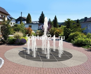 Уличный фонтан "Колесо Фортуны плюс" ø=4 м